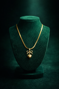 Tiny heart koren necklace